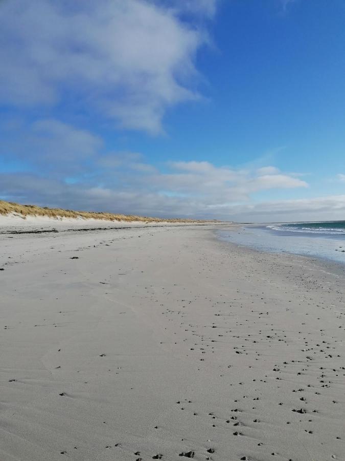 Seas The Day - Self Catering Lodge North Uist Paible Bagian luar foto
