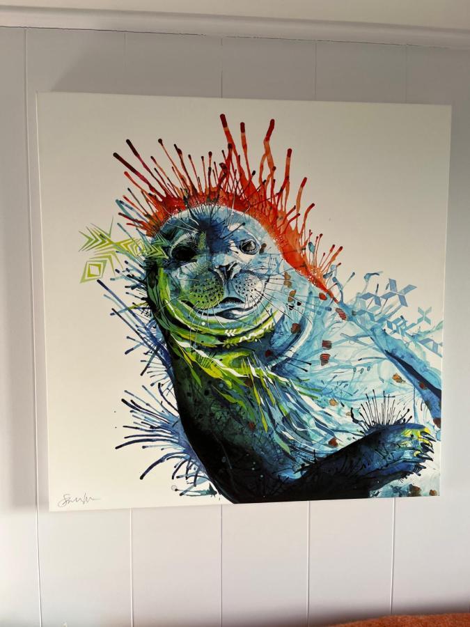 Seas The Day - Self Catering Lodge North Uist Paible Bagian luar foto