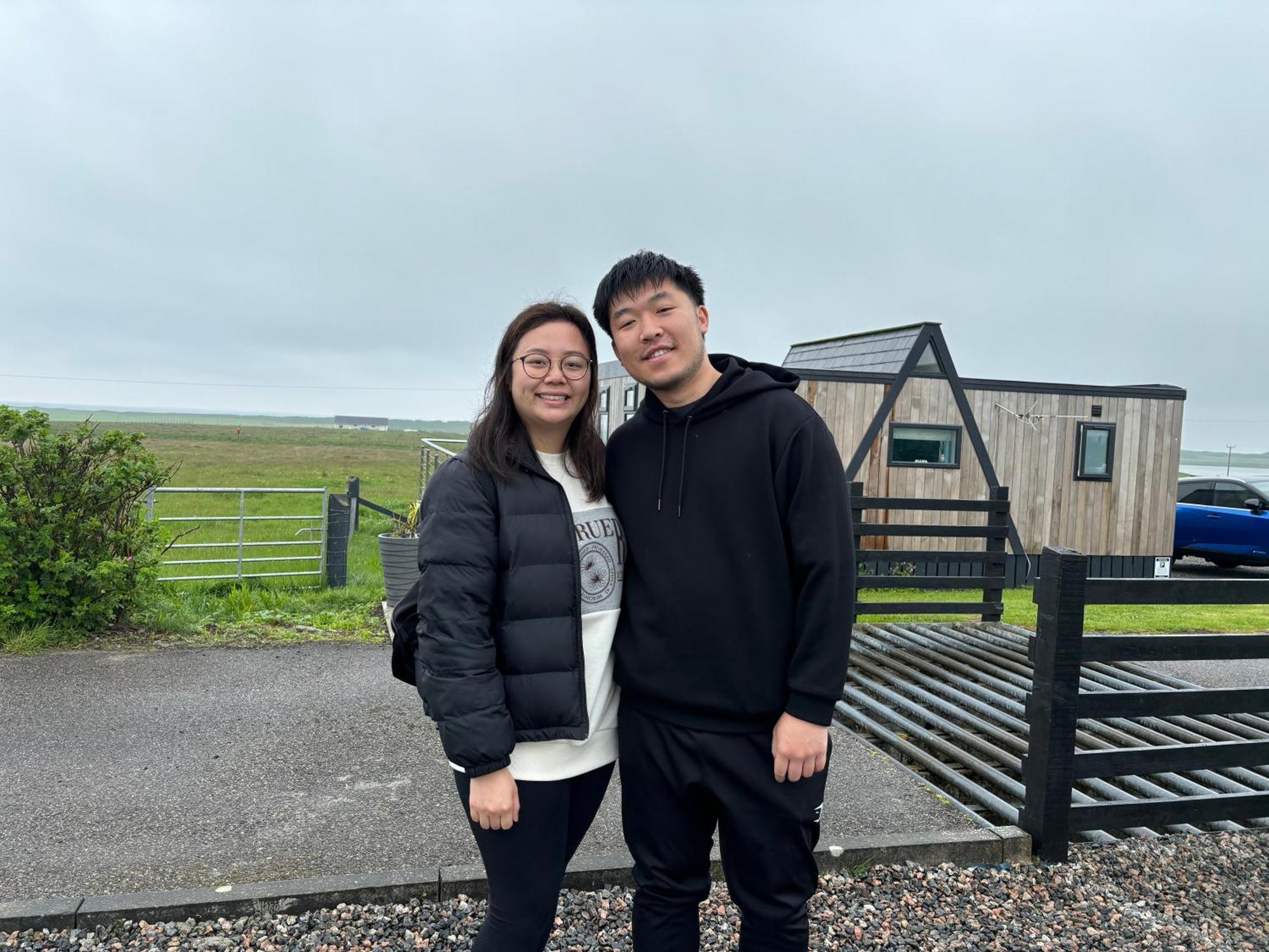 Seas The Day - Self Catering Lodge North Uist Paible Bagian luar foto